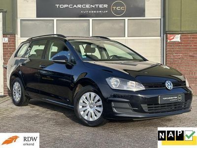 Zwart Occasion 2014 VW Golf VII Trendline Stationwagen | € 5.499 (Goede deal)
