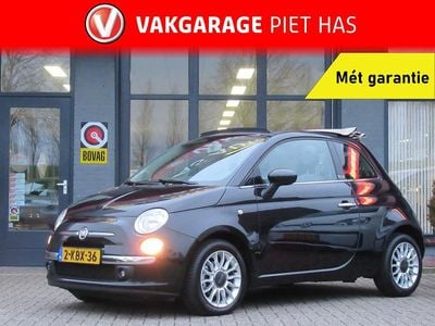 Zwart Occasion 2012 Fiat 500C Lounge Cabriolet | € 6.750 (Eerlijke prijs)