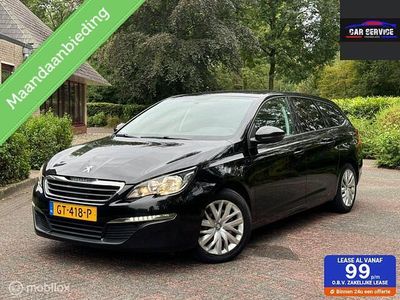 Occasion Peugeot 308 SW 110 PK (80 kW) 2015 Zwart Stationwagen