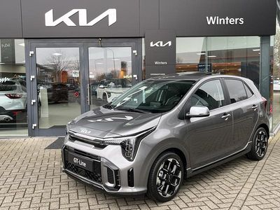 Grijs, metallic lak Gebruikt 2025 Kia Picanto GT-Line Hatchback | € 21.920 (Duur)