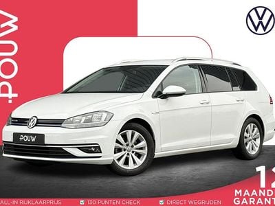Occasion VW Golf VII Comfortline 131 PK (96 kW) 2019 Wit Stationwagen
