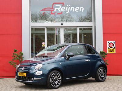 tweedehands Fiat 500 1.0 Hybrid 70PK DOLCEVITA | PANORMAMA DAK | NAVIGATIE | APPLE CARPLAY/ANDROID AUTO | PARKEER SENSOREN | LICHTMETALEN VELGEN 16" COLLEZIONE | CRUISE CONTROL | LEDEREN BEKLEDING | DIDITAAL INTRUMENTENPANEEL | DAB+ RADIO |