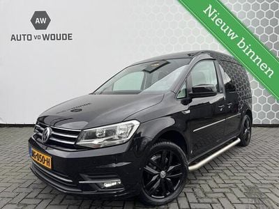 Zwart Gebruikt 2016 VW Caddy Maxi Highline MPV | € 15.950