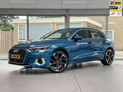Occasion Audi A3 Sportback e-tron Business 150 PK (110 kW) 2021 Blauw, metallic lak Hatchback