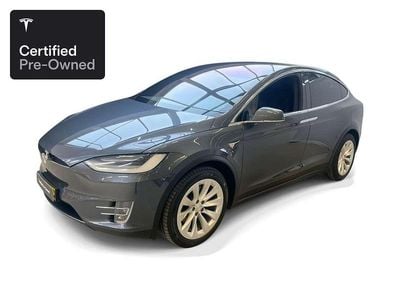 Occasion Tesla Model X Long Range AWD 309 kW (421 PK) 2020 Zilver SUV