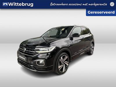 Zwart Gebruikt 2021 VW T-Cross R-line SUV | € 24.950 (Eerlijke prijs)