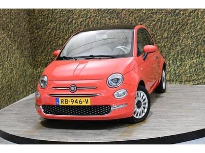 Rood Occasion 2017 Fiat 500 Lounge Hatchback | € 9.995 (Eerlijke prijs)