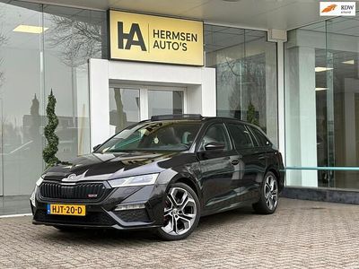 Zwart Occasion 2021 Skoda Octavia RS Stationwagen | € 27.950