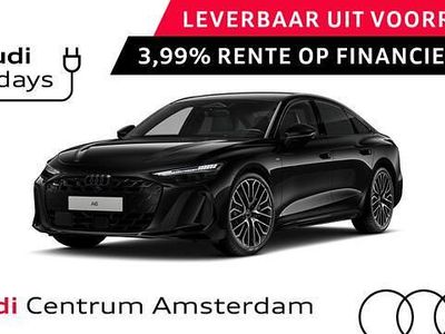 Zwart Nieuw 2025 Audi A6 S-Line Sedan | € 81.619
