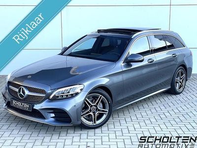 Occasion Mercedes C200 AMG 197 PK (144 kW) 2018 Grijs (metallic) Stationwagen