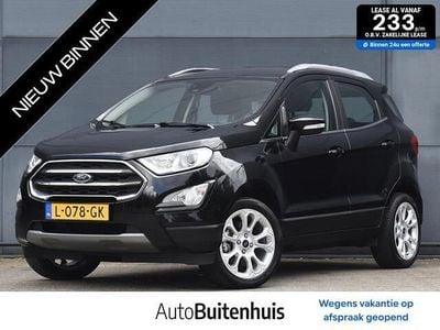 Occasion Ford Ecosport Titanium 125 PK (91 kW) 2021 Zwart SUV