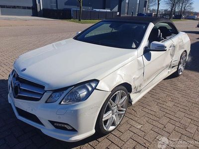 Occasion Mercedes E500 Elegance 2011 Wit Cabriolet