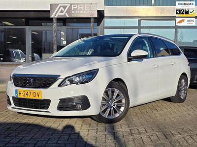 Wit Occasion 2020 Peugeot 308 SW Premium Stationwagen | € 11.950 (Super prijs)