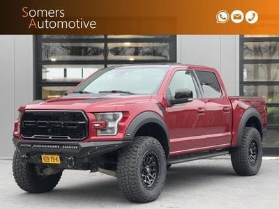 Rood Gebruikt 2017 Ford F-150 Raptor Pickup | € 64.950
