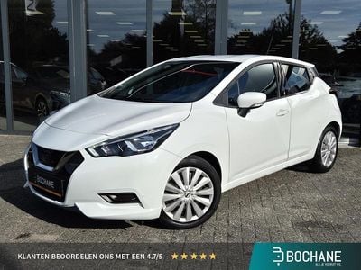 Wit Occasion 2020 Nissan Micra Acenta Hatchback | € 12.195 (Goede deal)