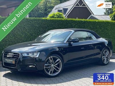 Occasion Audi A5 Cabriolet Proline 170 PK (125 kW) 2014 Zwart Cabriolet