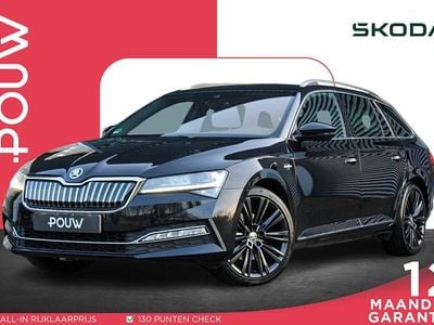 Zwart Occasion 2025 Skoda Superb LAURIN & KLEMENT Stationwagen | € 26.900 (Super prijs)