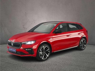 Rood Nieuw 2025 Skoda Scala Monte Carlo Hatchback | € 38.760 (Eerlijke prijs)