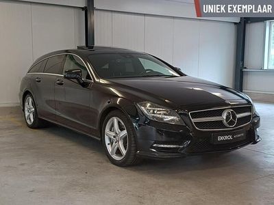 Zwart Gebruikt 2012 Mercedes CLS500 Shooting Brake AMG line Stationwagen | € 20.950