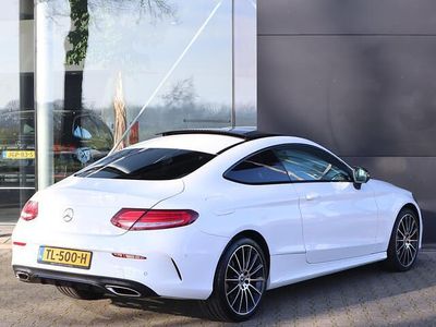 Occasion Mercedes C300 Prestige 245 PK (180 kW) 2017 Wit Coupé