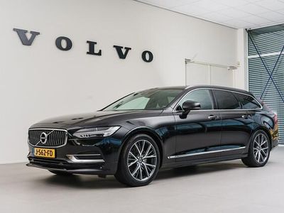 Zwart (metallic) Gebruikt 2020 Volvo V90 Business Edition Stationwagen | € 35.900 (Eerlijke prijs)