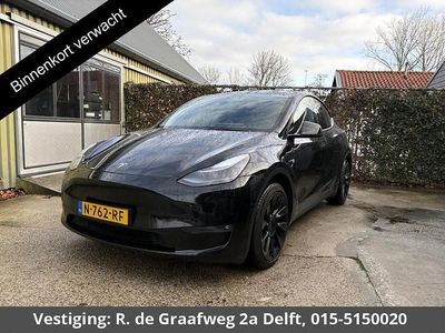 Zwart Occasion 2021 Tesla Model Y Long Range AWD SUV | € 24.900 (Iets duurder)