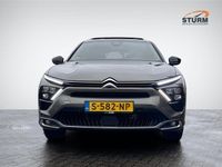 tweedehands Citroën C5 X 1.6 Plug-in Hybrid Shine Panoramadak Head-Up Display Geheugenstoel Stuur- + Stoelverwarming Vol-Leder 360° Camera Adapt. Cruise Control Rijklaarprijs!
