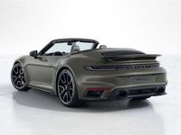 tweedehands Porsche 911 Turbo S Cabriolet Cabrio 3.8 Turbo S | Aerokit | Liftsysteem | Alex Grey PTS | Burmester | Stoelventilatie | Geel stiksel