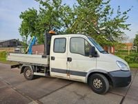 tweedehands Iveco Daily 35S14 D 345/ pick up/ dubbelcabine/ hijskraan/ euro 4/ bj 2008