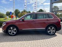 tweedehands VW Tiguan 1.4 TSI Comfortline Business Navigatie ACC Adaptieve Cruise 19 Inch Velgen Parkeersensoren v+a DAB Radio Clima NL Auto 1e Eigenaar