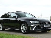 Occasion Audi A4 S-Line 150 PK (110 kW) 2021 Zwart Stationwagen