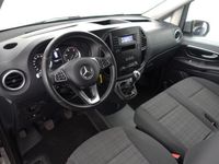 tweedehands Mercedes Vito 114 CDI Lang L2 AMG Night Edition- 3 Pers, 40DKM, Cruise, Clima, Sidebars, Roofrails