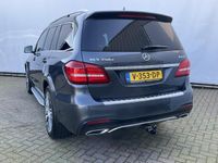 tweedehands Mercedes GLS350 4MATIC Grijs kenteken Vol opties Trekhaak (3500kg)