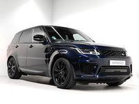 Occasion Land Rover Range Rover Sport 404 PK (297 kW) 2021 Portofino blueebony seats with ebony interior and ebony headlining SUV