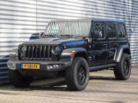 tweedehands Jeep Wrangler Unlimited 4xe 380PK Rubicon ! SPECIALE UITVOERING / BLACK RHINO !! TREKHAAK !