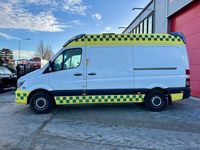 tweedehands Mercedes 316 CDI Ambulance L2H2 Danisch registration No Kartsana Stretcher inside