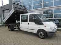 tweedehands Ford Transit 90 T350L 2.4TDdi 66KW DOKA Dubbelcabine 3-S./Z. kipper