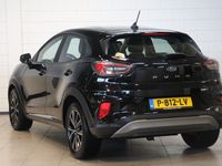 tweedehands Ford Puma Titanium Design Edition 1.0 EcoBoost Hybrid automaat 92 kW / 125 pk/ Apple Carplay/Android Auto / Stuurwiel multifunctioneel / Buitenspiegels elektrisch inklapbaar / Verkeersbord detectie / Winter-pack (stuurwiel verwarmd, verwarmde voorruit, vo