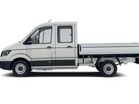 tweedehands VW Crafter Bedrijfswagens Trendline DC L3 2.0 TDI EU6 103 kW (140 pk) GVW 3. 5T WB 3640 MM 6 versn. Hand FW