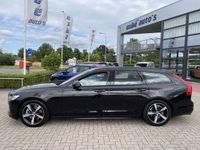 tweedehands Volvo V90 2.0 T4 R-Design 210 pk Automaat Panodak Luxury Line Scandinavian Line ACC Pilot Assist Camera Polestar Standkachel On Call NL Auto 1e Eigenaar