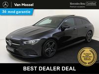 Occasion Mercedes CLA180 Shooting Brake AMG line 136 PK (100 kW) 2023 Zwart Stationwagen