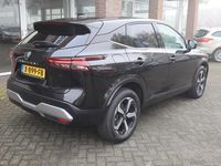 tweedehands Nissan Qashqai 1.3 MHEV N-Connecta CAMERA-360 RUIT/STUUR/STOELVERWARMING WIDESCREEN DAB NAVI CARPLAY GSM-LADER 18"LMV CLIMA 2xPDC ACC DEALER-ONDERHOUDEN 2xKEYLESS