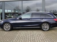 tweedehands Mercedes C200 Estate Ambition PANO TREKHAAK LEER STANDKACHEL LED