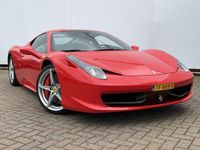 tweedehands Ferrari 458 4.5 V8 Italia Dealer-OH Carbon Lift JBL Rosso Scuderia Capri