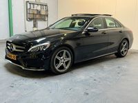 tweedehands Mercedes C200 AMG AUTOMAAT NAVI PANO LED PDC AIRCO CRUISE CONTRO