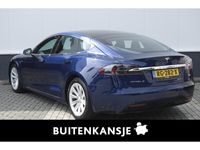 tweedehands Tesla Model S 100D 417pk / Btw-auto / Lederen bekleding / Panoramisch dak / Stoel-, en stuurverwarming / Achteruitrijcamera + Parkeersensoren