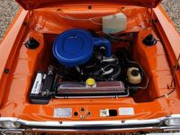 tweedehands Ford Escort Mexico 1600 GT Mk1 Delivered new in Switzerland, A "bare-metal" restoration and complete overhaul carried out by a Swiss specialist, 1200 km driven after the restoration, A sought-after sporting classic, Livery in Signal Orange (O KN) wit