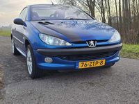 Occasion Peugeot 206 110 PK (80 kW) 2002 Blauw Cabriolet