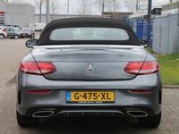 tweedehands Mercedes 200 C-KLASSE CabrioletAMG Line Ambition Greyline Huurkoop Inruil APK Garantie