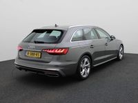 tweedehands Audi A4 Avant 35 TFSI/150PK S edition · Drive select · Parkeersensoren · Leder/stof